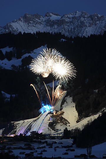 Die schönsten Bilder von der Eröffnungsfeier der Ski-WM in Garmisch.