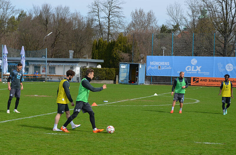 Die Löwen-Profis mussten am Mittwoch-Vormittag zum Schnellkraft-Ausdauertraining antreten.