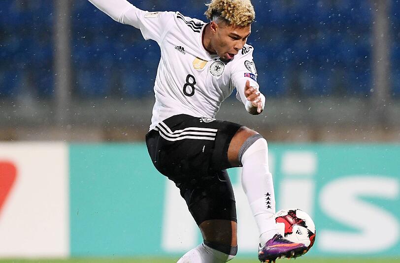 Serge Gnabry hat wohl nicht an seine Einladung zum DFB-Team geglaubt.