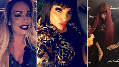 Von blond über schwarz zu rot: Bei Gina-Lisa Lohfink gibt es gerade ein fröhliches Frisuren-Wechsel-Dich-Spiel.