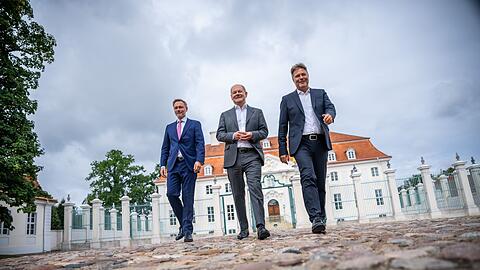 Das Kabinett der Ampel-Koalition nutzte das Schloss f&uuml;r Klausurtagungen. (Archivbild)