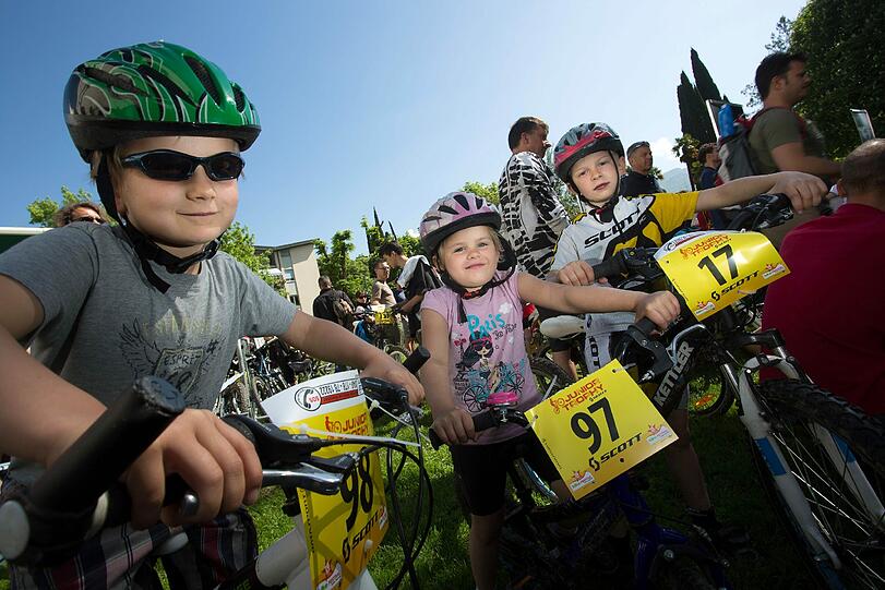 Der Nachwuchs ist alles: für Kinder von 3 bis 14 Jahre ging es beim Bike Festival mächtig zur Sache!