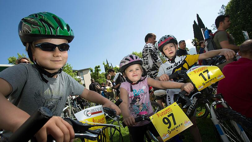 Der Nachwuchs ist alles: für Kinder von 3 bis 14 Jahre ging es beim Bike Festival mächtig zur Sache!