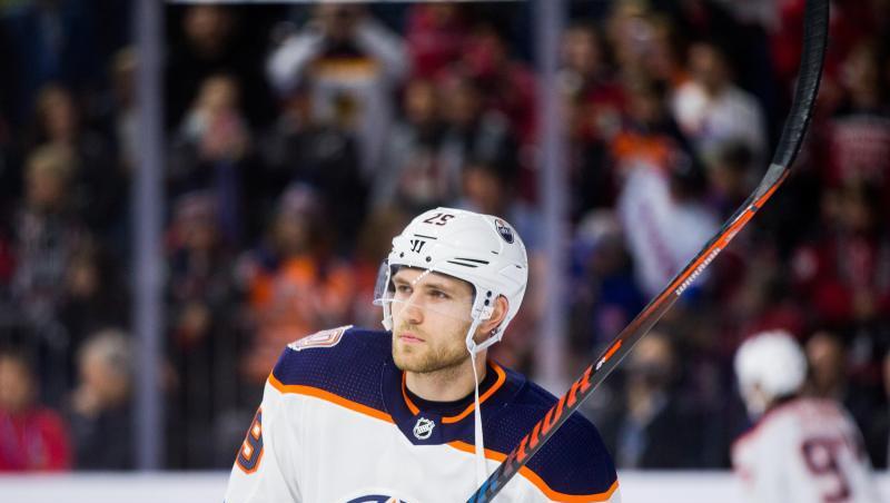 Erzielte zwei Tore für die Oilers: Leon Draisaitl. Erzielte zwei Tore für die Oilers: Leon Draisaitl.