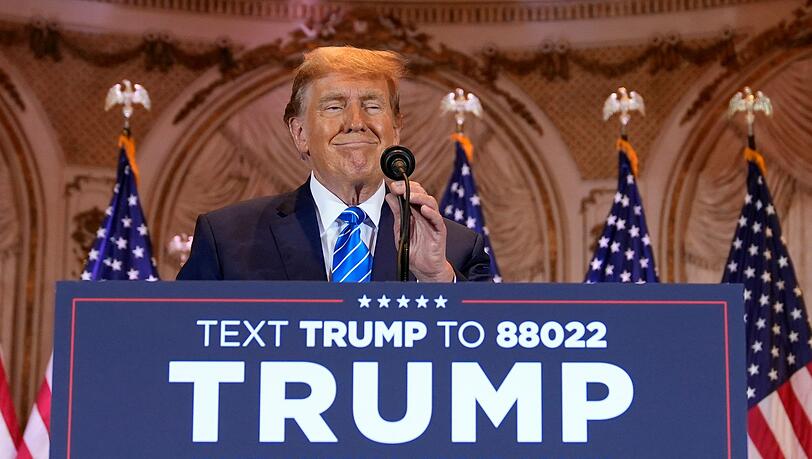 Donald Trump ist zurück und wird Präsidentschaftskandidat der Republikaner für die US-Wahl 2024.