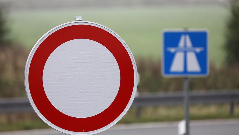 Die A9 bei Bayreuth wird komplett gesperrt. (Symbolbild)