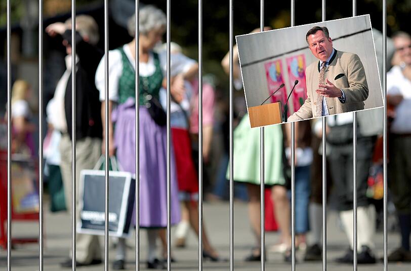 Wird die Wiesn 20016 zur Volksfestung? Zweiter Bürgermeister Josef Schmid (CSU) spricht lediglich von "wichtigen Änderungen".