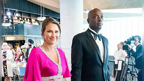 M&auml;rtha Louise von Norwegen und ihr Ehemann Durek Verrett.
