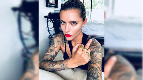 Sophia Thomalla trägt über 20 Tattoos an ihrem Körper.