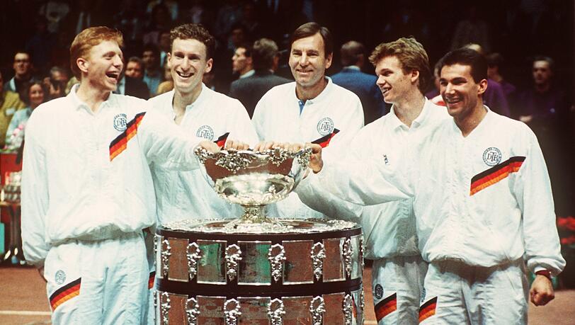 Der Davis-Cup-Sieg mit dem deutschen Team 1988. Der Davis-Cup-Sieg mit dem deutschen Team 1988.