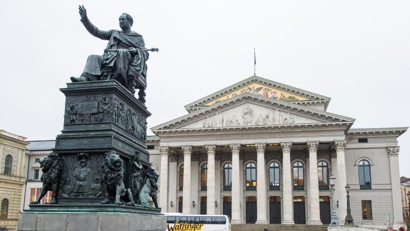 Die Bayerische Staatsoper in München.