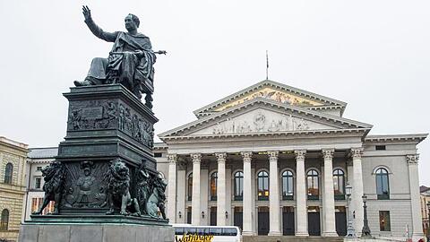 Die Bayerische Staatsoper in München.
