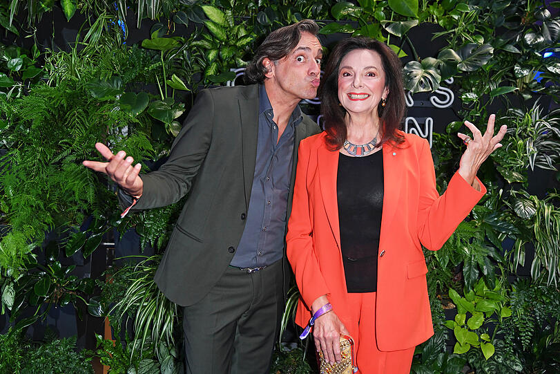 Branko Buchberger und Uschi D&auml;mmrich von Luttitz