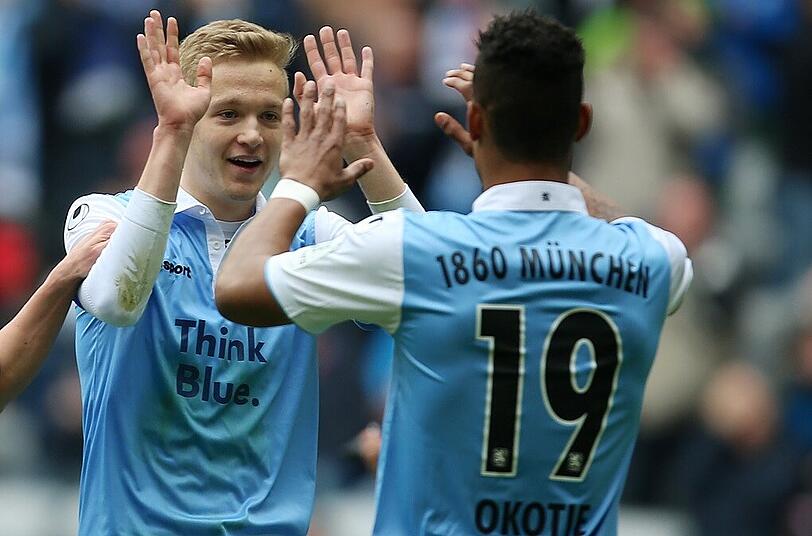 Zwei Sorgenkinder der Löwen im Jahr 2016: Rubin Okotie (r.) und Jannik Bandowski (l.)