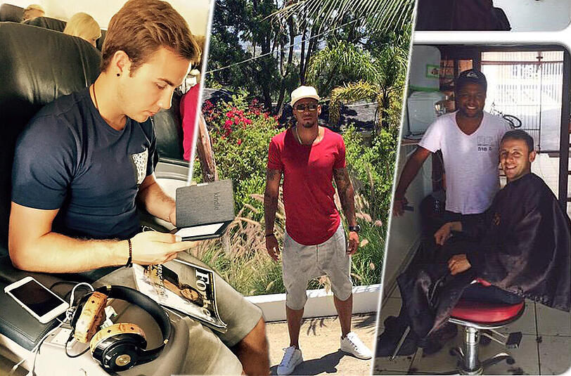 Götze, Boateng, Rafinha und Co.: So entspannen die Bayern-Stars im Urlaub! Klicken Sie sich durch die Bilderstrecke.