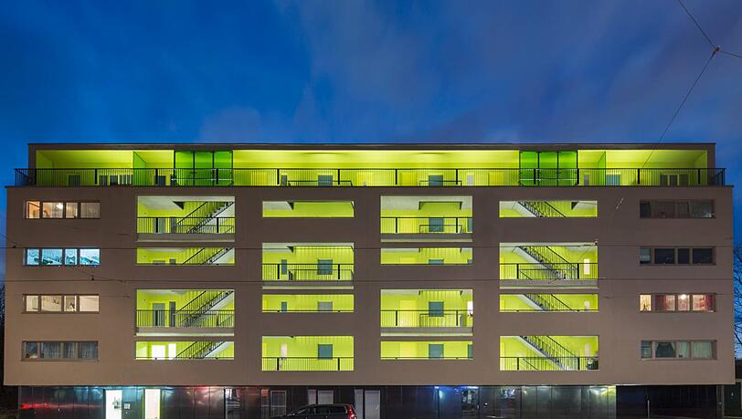 Ein neues Wohnprojekt ist an der Belgradstraße in München-Schwabing entstanden. Es geförderter Wohnraum mit preisgünstigen Mieten. Ein neues Wohnprojekt ist an der Belgradstraße in München-Schwabing entstanden. Es geförderter Wohnraum mit preisgünstigen Mieten.