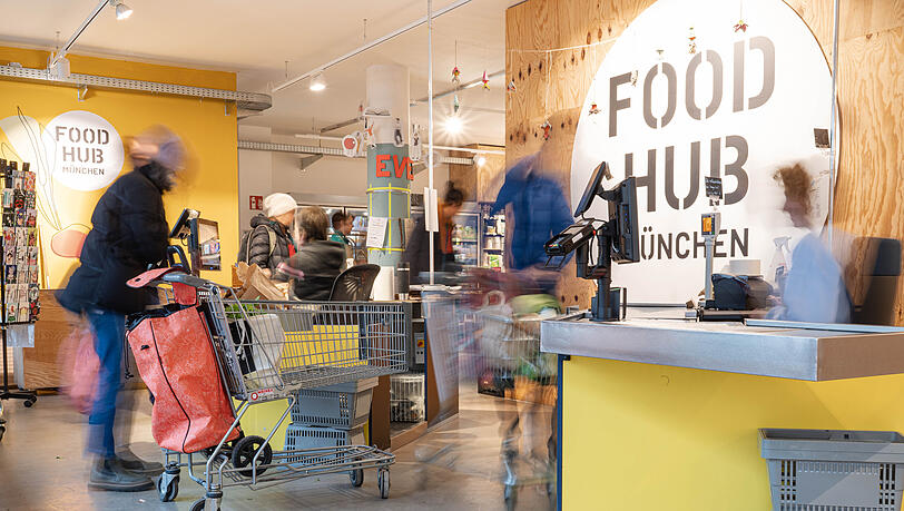 Vor f&uuml;nf Jahren startete der Food Hub als genossenschaftlich organisierter Biomarkt.