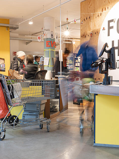 Vor f&uuml;nf Jahren startete der Food Hub als genossenschaftlich organisierter Biomarkt.