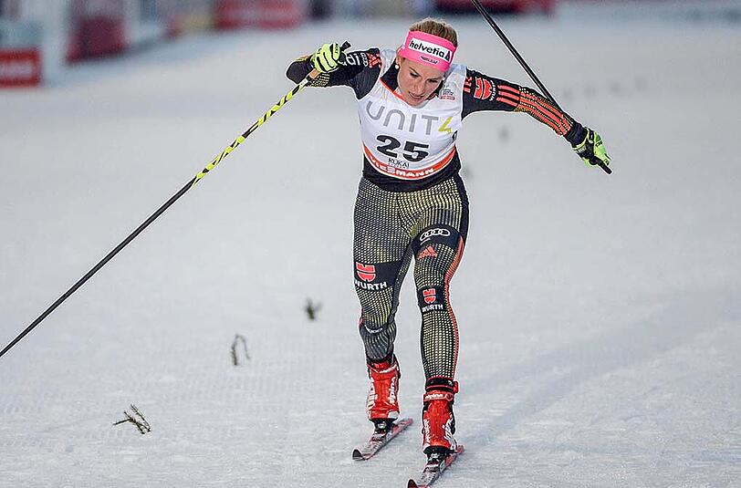 Nicole Fessel ist "hochzufrieden" mit ihrem vierten Platz.