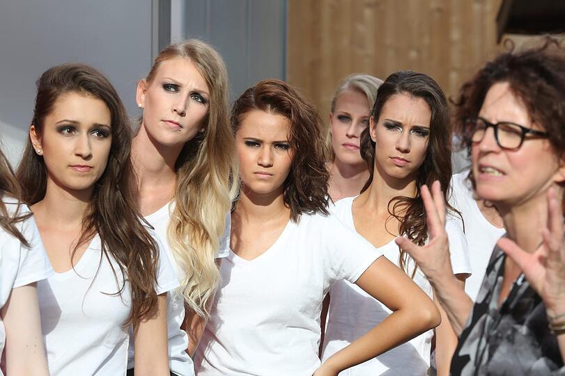 Models und Mountainbiker am Flughafen: Die Bilder vom "Schöne Münchnerin"-Wildcard-Event beim "Bike & Style"-Festival zum Durchklicken.