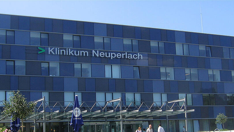Das Klinikum Neuperlach am Oskar-Maria-Graf-Ring. Das Klinikum Neuperlach am Oskar-Maria-Graf-Ring.