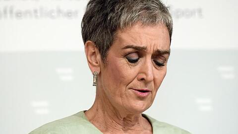 Ulrike Lunacek, Kulturstaatssekretärin von Österreich, tritt von ihrem Amt zuück.