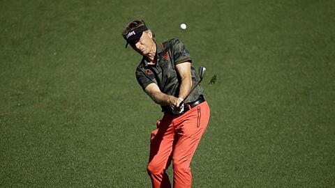Bernhard Langer startete stark in das Masters.