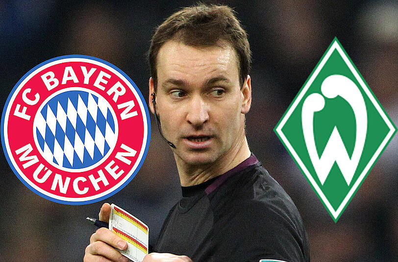 Schiedsrichter Bastian Dankert leitet am Samstag die Partie des FC Bayern gegen Bremen.