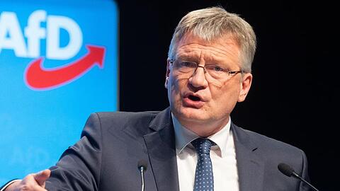 Der AfD-Vorsitzende Jörg Meuthen denkt laut über eine Aufspaltung der Rechtspopulisten nach.