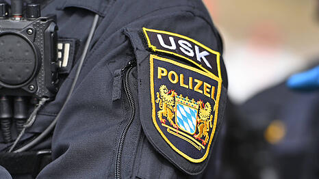 Auch Kr&auml;fte des USK waren vor Ort.