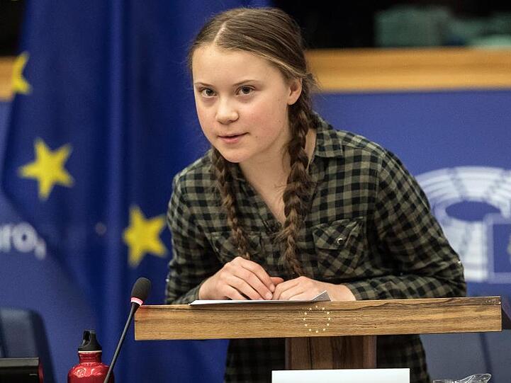 Greta Thunberg wird bei einer Generalaudienz auf dem Petersplatz Papst Franziskus treffen.