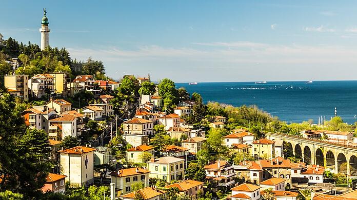 Die Bucht von Triest ist absolut sehenswert.