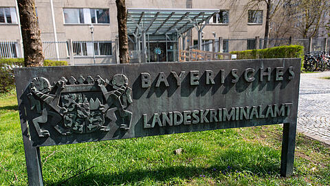 Das Bayerische Landeskriminalamt in München