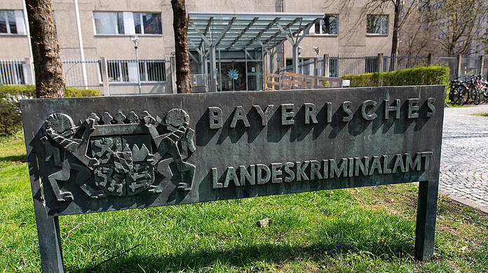 Das Bayerische Landeskriminalamt in München