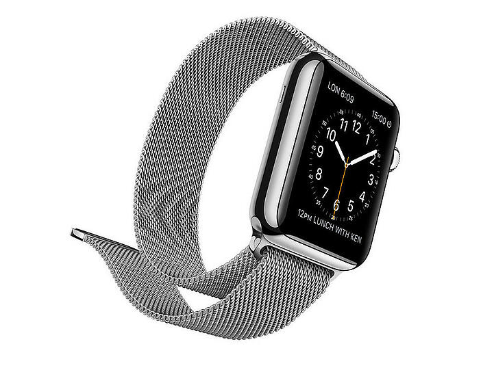 Nur eine der insgesamt 38 unterschiedlichen Varianten der Apple Watch
