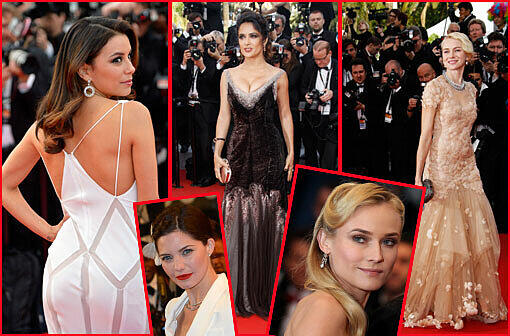 Bei den 65. Filmfestspielen in Cannes zeigten sich einige Stars auf dem roten Teppich.