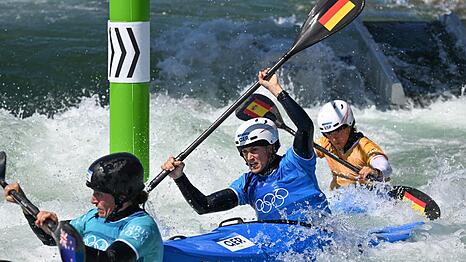 Rivarda Funk kollidierte mit einer Kontrahentin und schied im Viertelfinale aus.