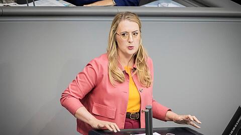 Gr&uuml;nen-Fraktionschefin Katharina Dr&ouml;ge will ein Verbot der AfD pr&uuml;fen.