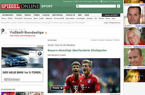 Die Bayern im Torrausch: Lesen Sie hier die Pressestimmen nach dem 6:1-Knaller gegen Stuttgart