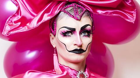 Ruby Tuesday ist einer derKuratorinnen des Festivals "Go drag!Munich". Ihre Bühne in München ist häufig die Drehleier in Haidhausen.