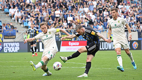 Die L&ouml;wen um Thore Jacobsen entt&auml;uschen in Saarbr&uuml;cken und spielen nur 0:0.