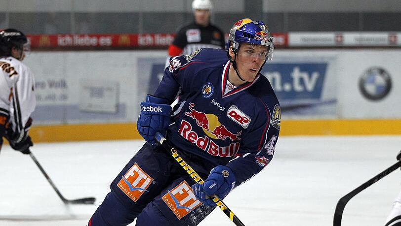Verteidiger Marcus Weber spielt eigentlich beim EC Peiting, hilft aber beim EHC Red Bull München immer wieder aus. Verteidiger Marcus Weber spielt eigentlich beim EC Peiting, hilft aber beim EHC Red Bull München immer wieder aus.