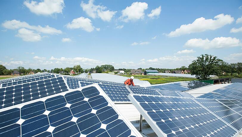 Von den mehr als 1,5 Millionen Solaranlagen in Deutschland steht fast jede Dritte in Bayern. Von den mehr als 1,5 Millionen Solaranlagen in Deutschland steht fast jede Dritte in Bayern.