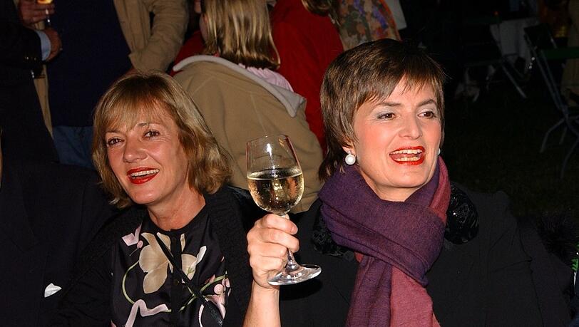 Charlotte Böhringer mit Fürstin Gloria von Thurn und Taxis. Charlotte Böhringer mit Fürstin Gloria von Thurn und Taxis.