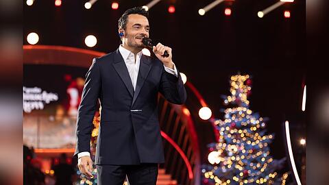 Giovanni Zarrella in der gestrigen "Die große Weihnachtsshow" im ZDF.