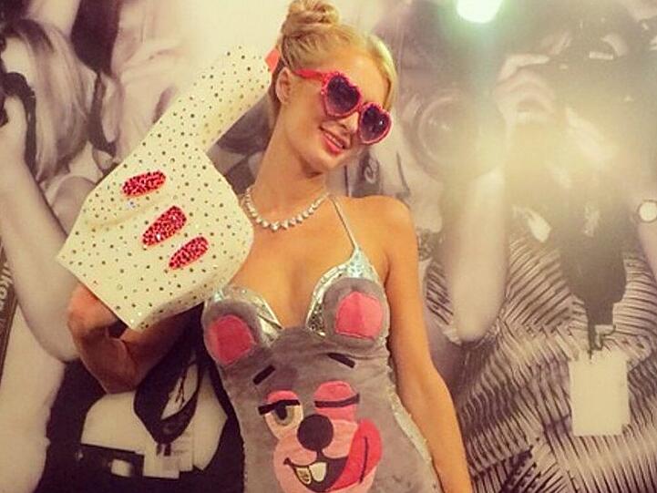 Paris Hilton in Miley Cyrus' Skandal-Outfit