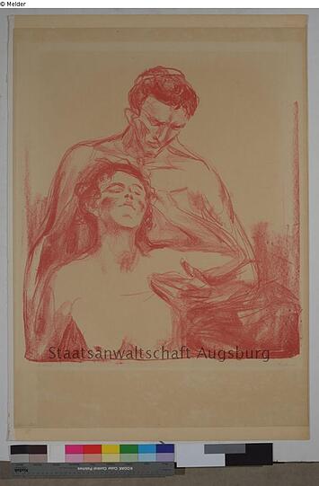 Edvard Munch: "Zwei Menschen"