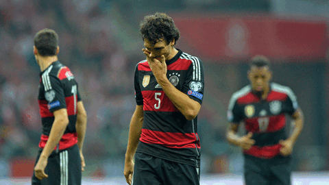 Deutschland verliert gegen Polen.