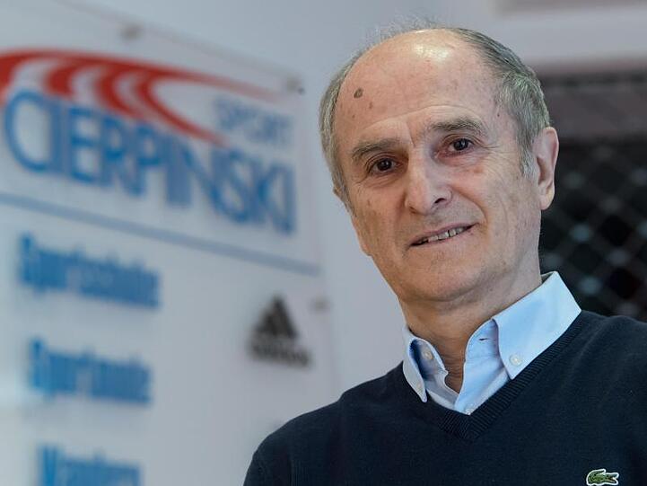 Hatte mit seinem Sporthaus wegen der Zwangsschließung 90 Prozent Umsatzverlus: Waldemar Cierpinski.