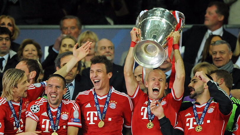 Der FC Bayern gewinnt dank Robben dort 2013 das Champions-League-Finale.